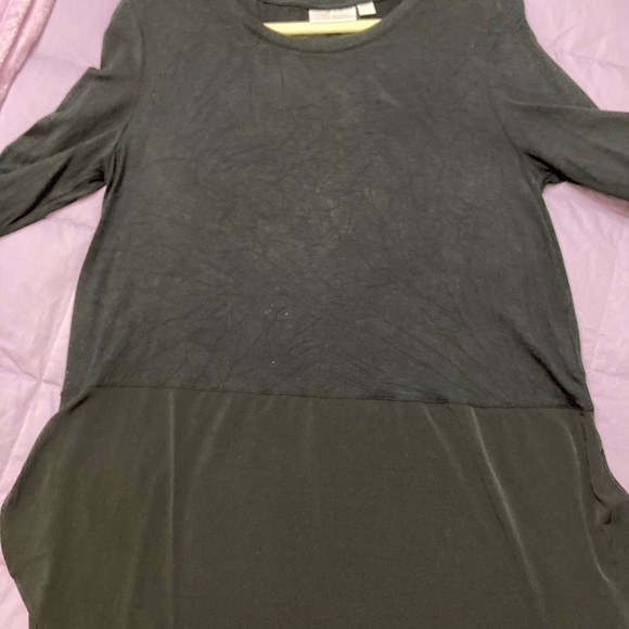 Belle Black Tunic Top, size small - Picture 6 of 15